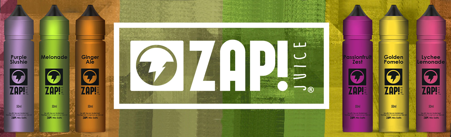 Zap Juice Banner UK