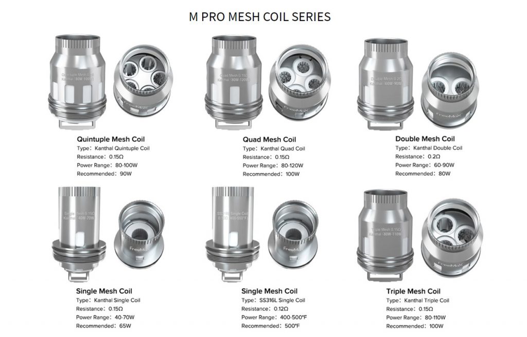Freemax Mesh Pro Mesh Coils 3PK UK Promo Type