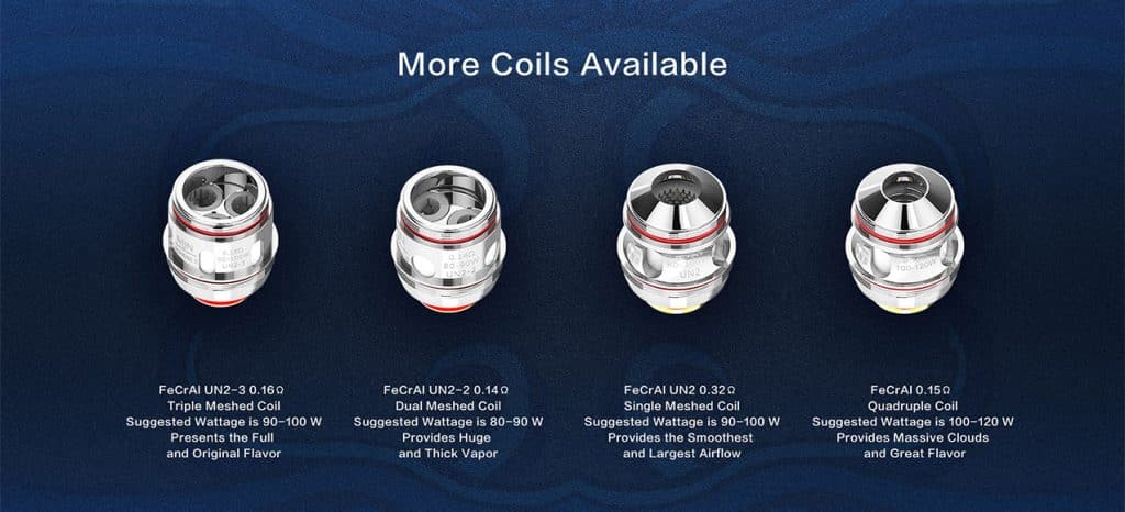 Uwell Valyrian 2 Replacement Coils 2pcs