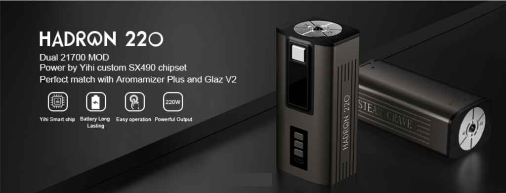 Steam Crave Hadron 220 Mod UK Promo
