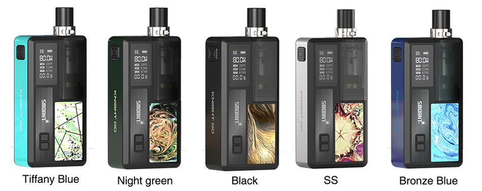 Smoant-Knight-80W-TC-Pod-Kit-Colours-UK