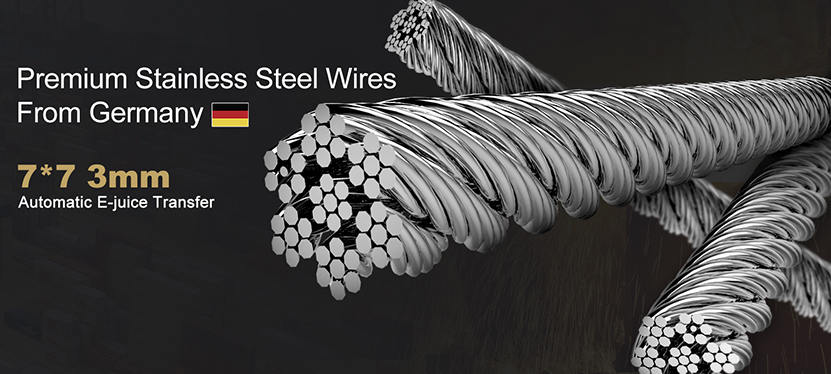 Vapefly SS Wire for Brunhilde RTA Promo UK