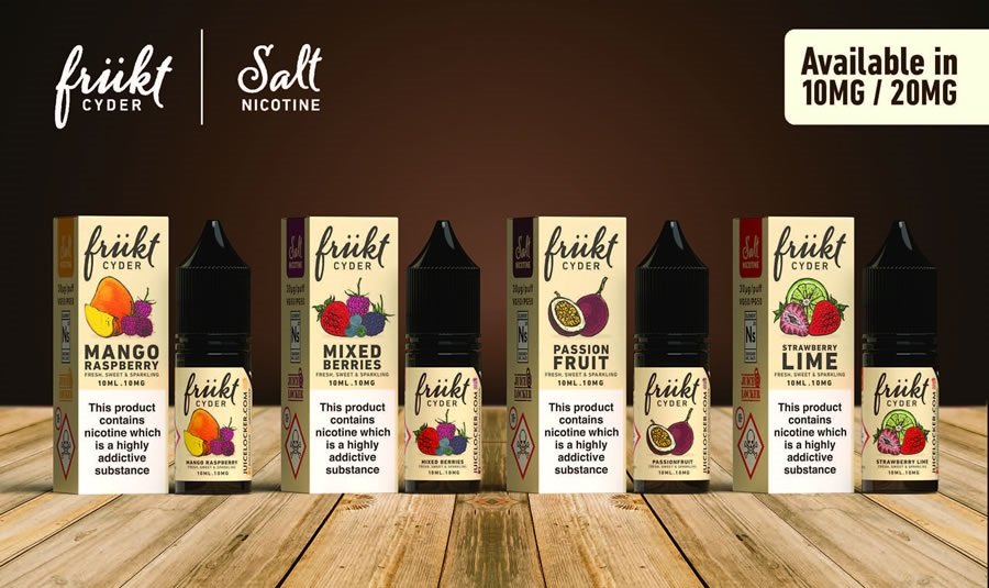 Frukt Cyder Nic Salts UK