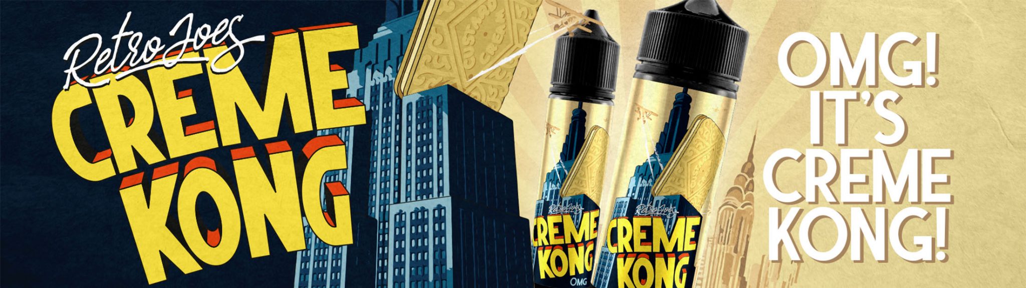 Creme Kong Banner UK