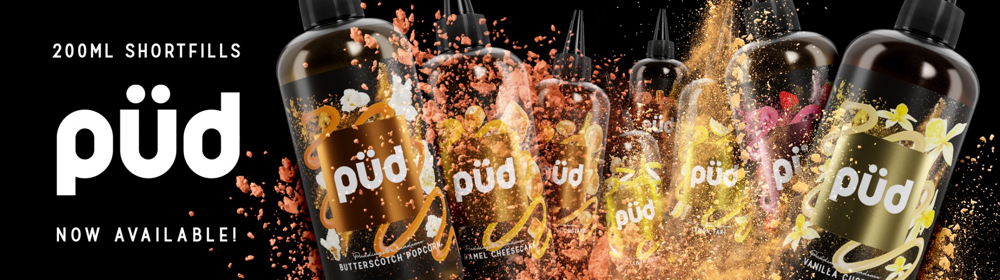 Joes Juice Pud Range Banner
