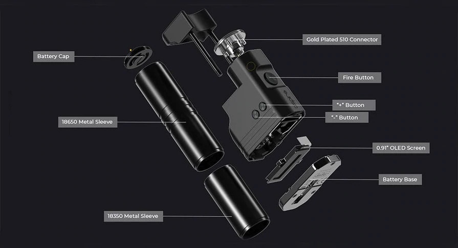 Aspire Mixx Mod UK Blown