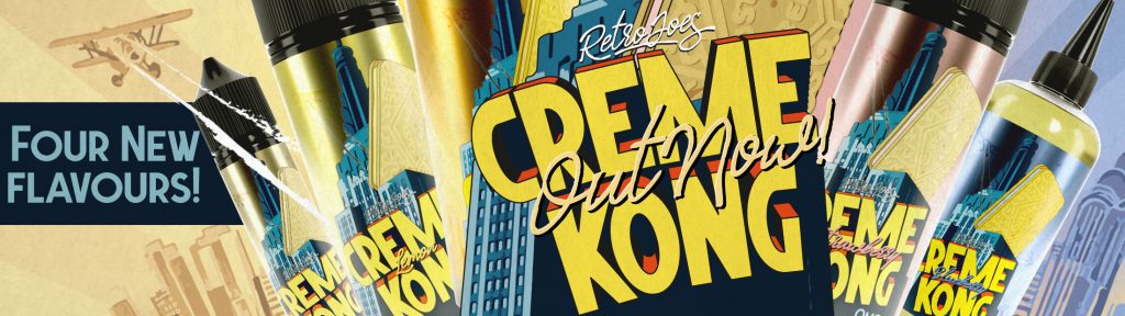 Creme Kong New Flavour Range 200ml E-liquid