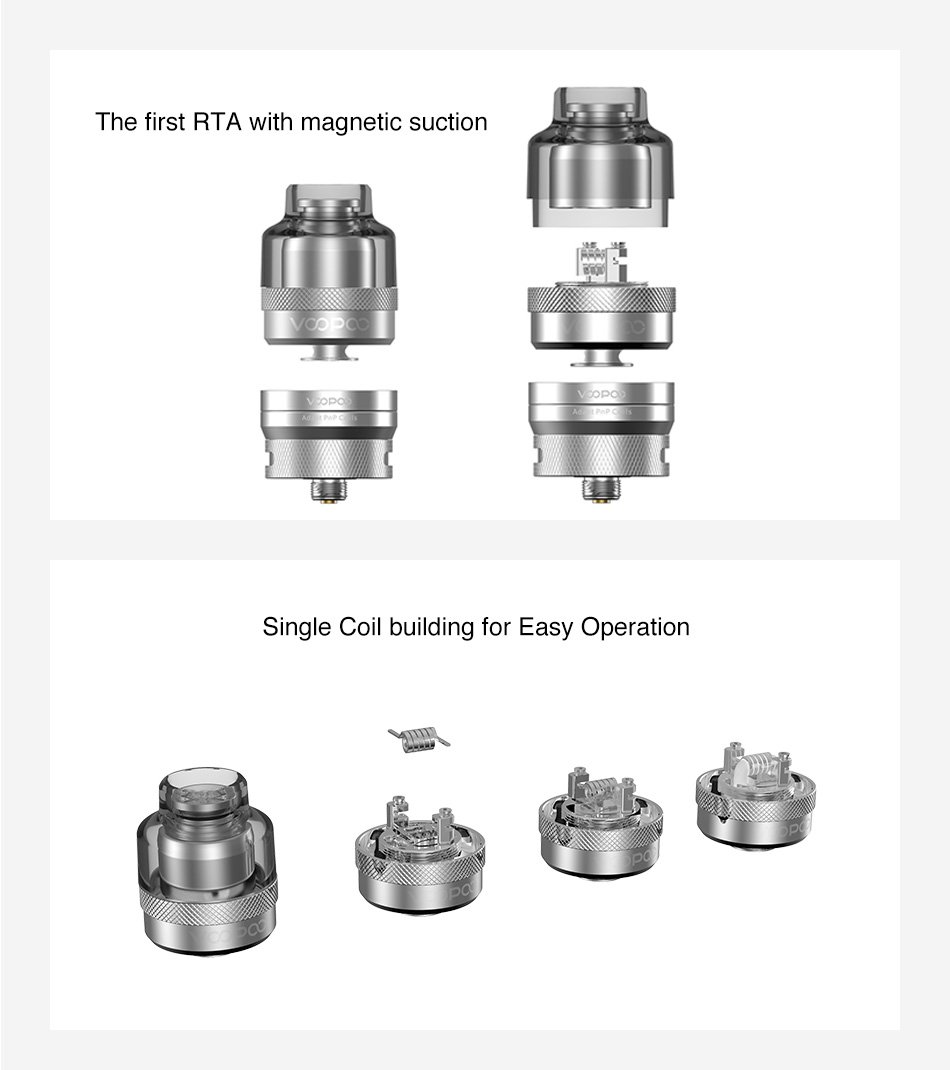 Voopoo pod RTA Features UK 
