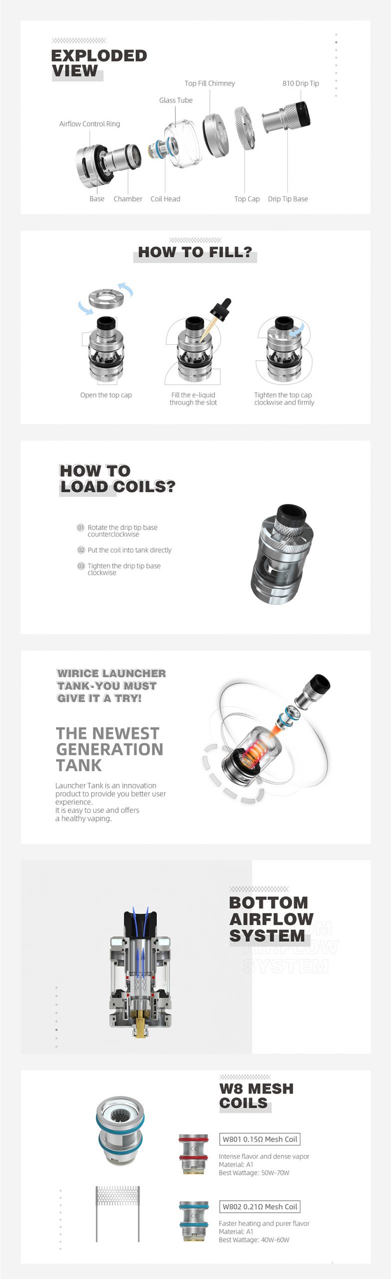 Hellvape Wirice Launcher Tank Features UK