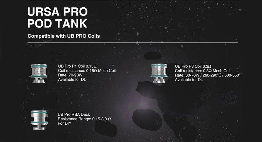 Lost Vape UB Pro Coils type UK