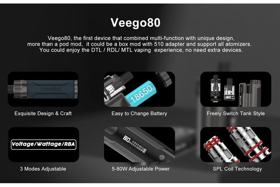 Nevoks-Veego-80-Pod-Kit-UK-Features
