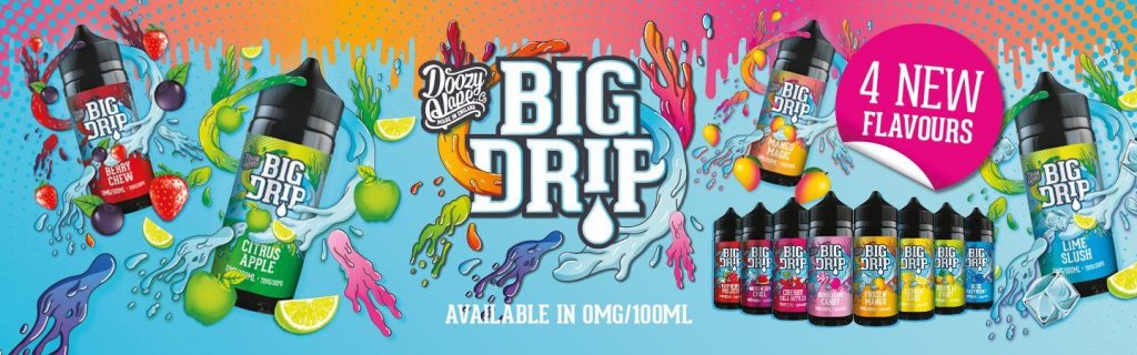 Big Drip New Flavours Banner