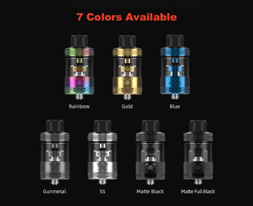 HellVape Dead Rabbit R Tank Colours
