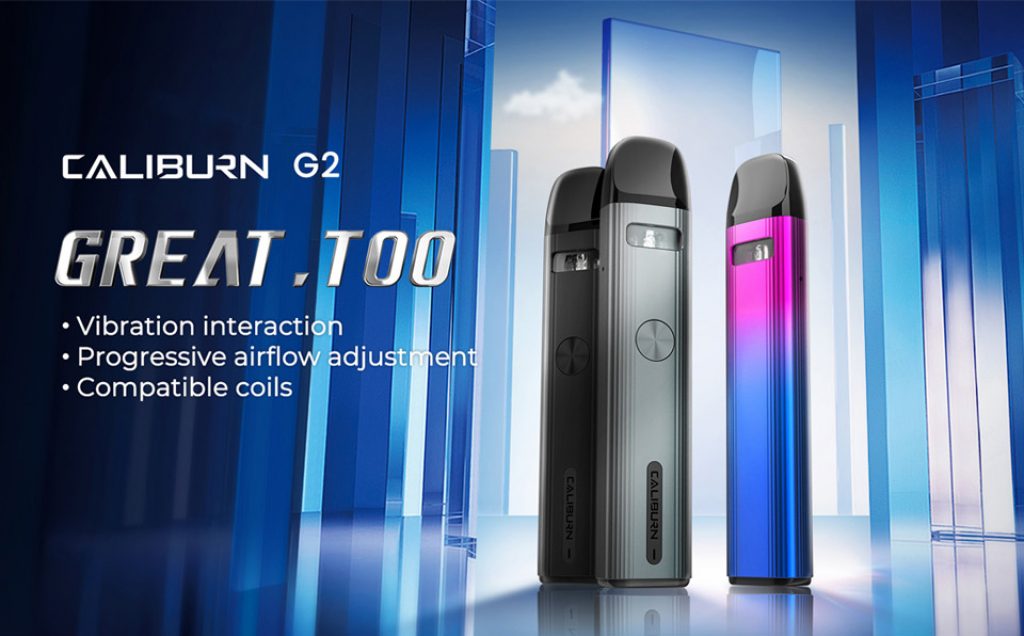 Uwell-Caliburn-G2-Pod-Vape-Kit-Promo