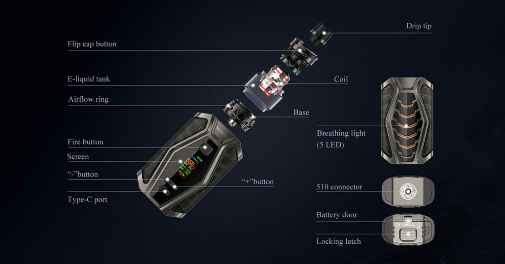 Valyrian-3-200W-Kit-Parameters