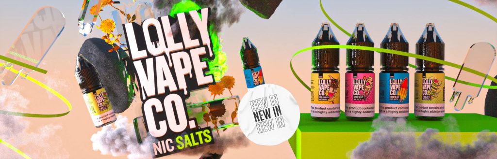 Lolly Vape Co Nic Salts 10ml Banner
