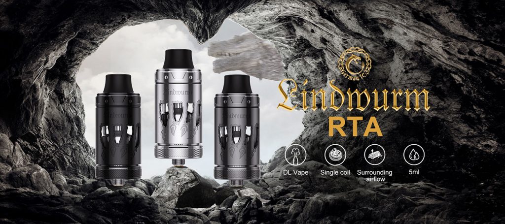 Vapefly Lindwurm RTA UK Promo