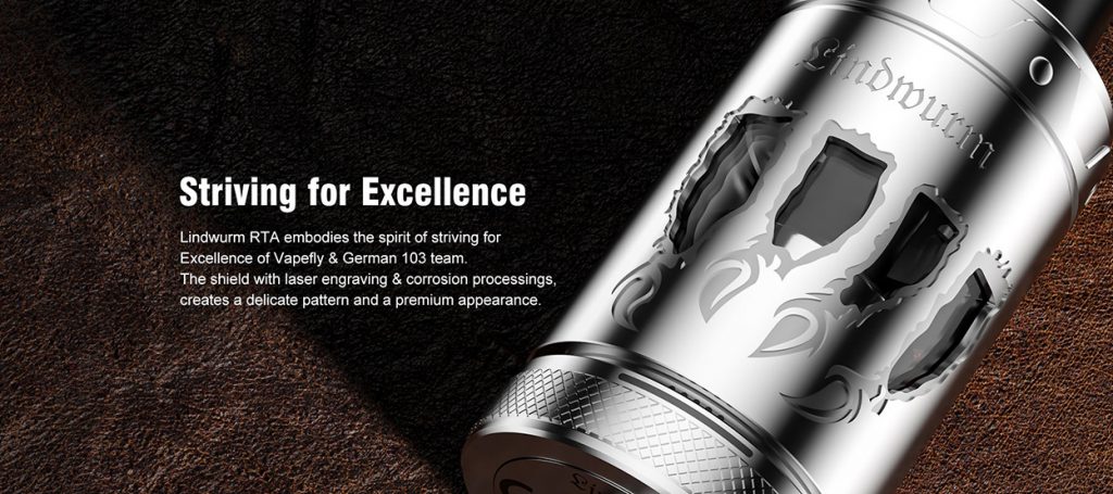 Vapefly Lindwurm RTA UK Promo 2