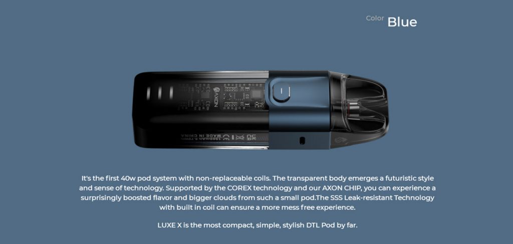 Vaporesso LUXE X Pod Kit UK Promo