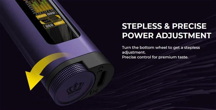 Uwell Crown D Pod Mod Kit Power Adjustment