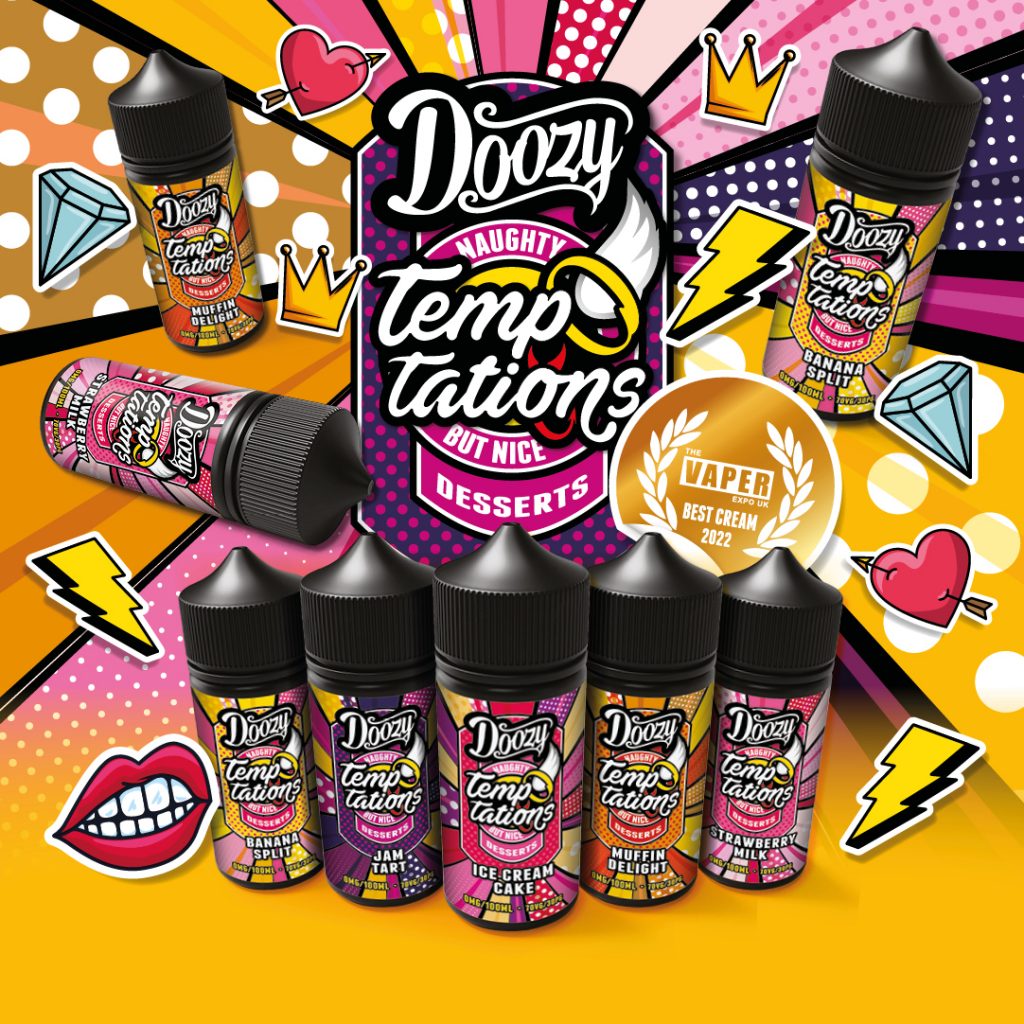 Doozy Temptations E-liquid 100ml Promo