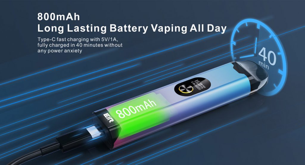 Hellvape EIR Pod System Kit Battery