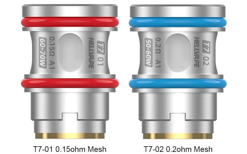 Hellvape TLC Replacement Coils Variations