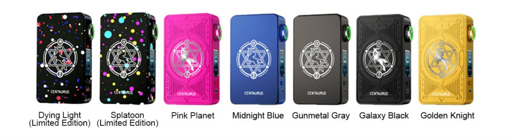 Lost Vape Centaurus M200 Box Mod Colours