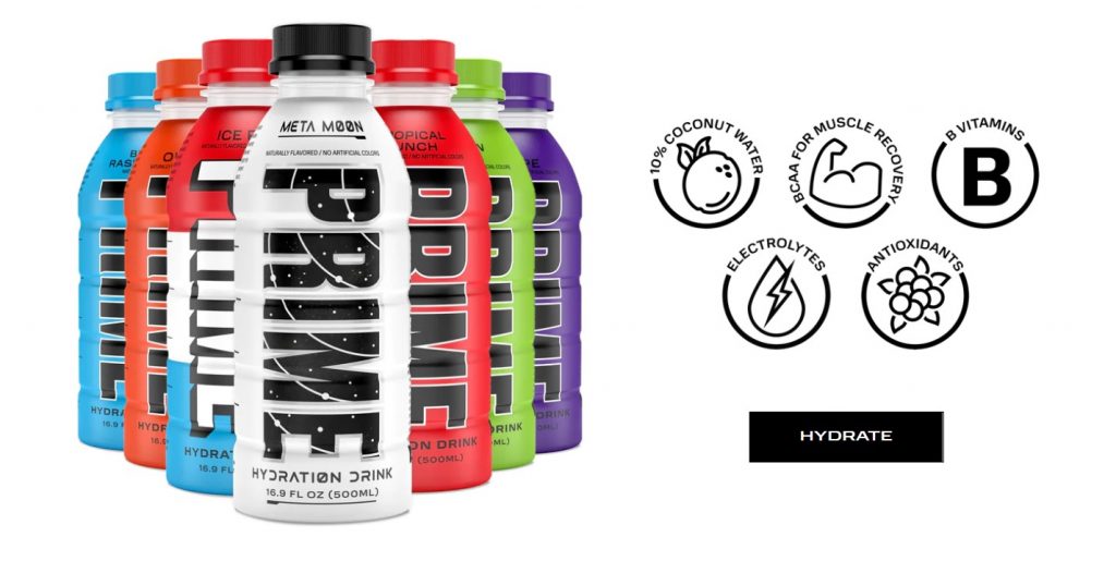 Prime Hydration Drink UK Promo 2