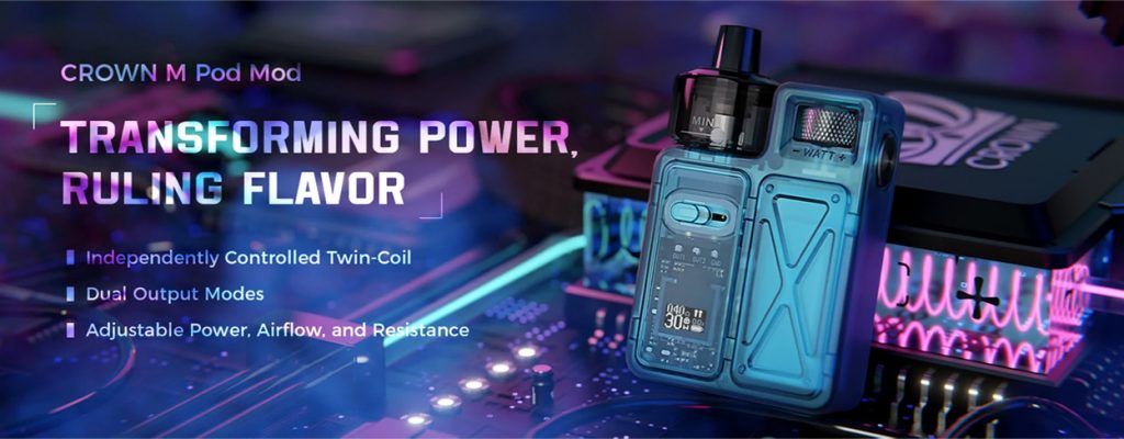 Uwell Crown M Pod Mod Kit Promo