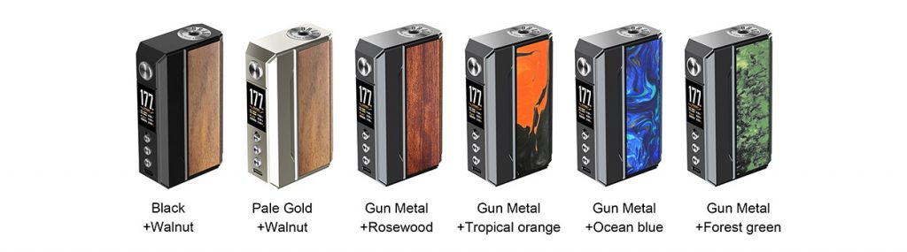Voopoo Drag 4 Box Mod Colours