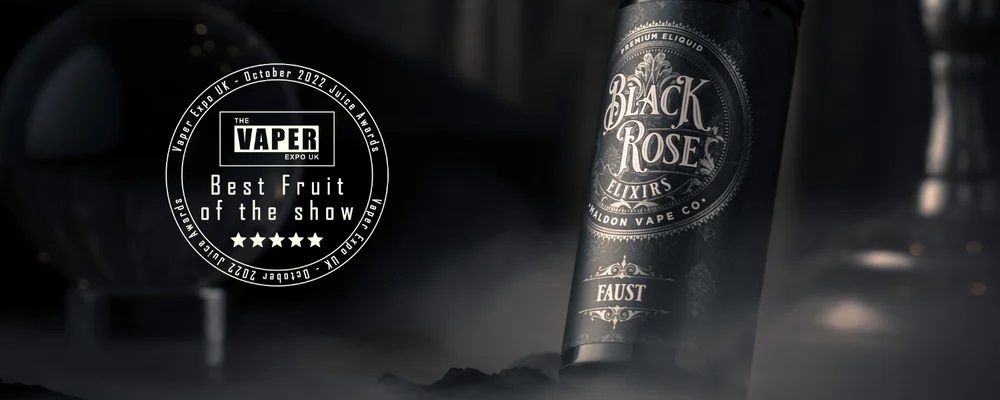 Black Rose Elixirs E-liquid by Wick Liquor 100ml Promo
