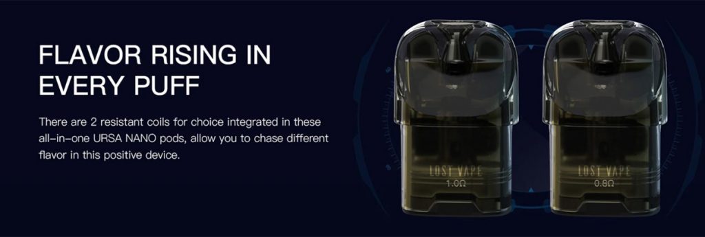 Lost Vape Ursa Pod Replacement Cartridge Promo