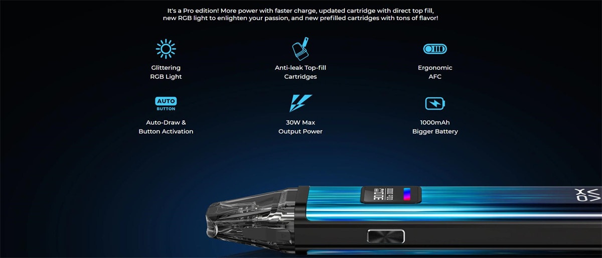 OXVA Xlim Pro Pod Kit 1000mAh Promo 2