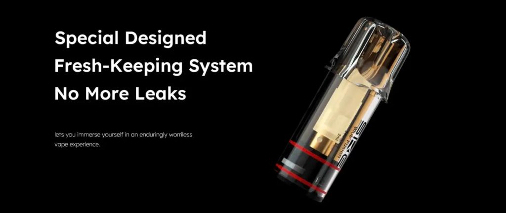 SKE Crystal Plus Prefilled Pods E-liquid Leak Free