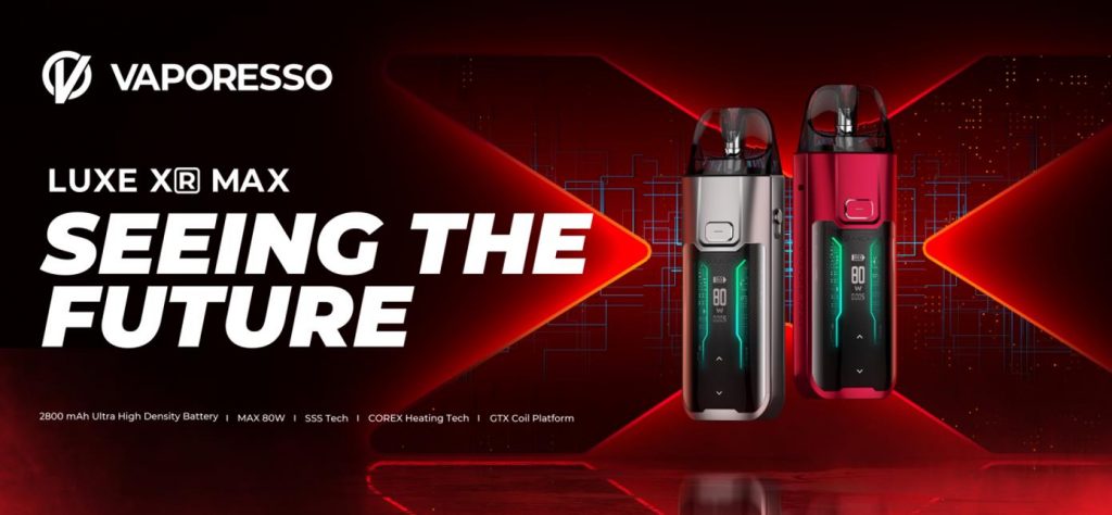 Vaporesso LUXE XR Max Pod Kit Promo