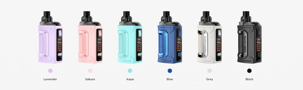 Geekvape H45 Classic (Aegis Hero 3) Pod Kit Colours