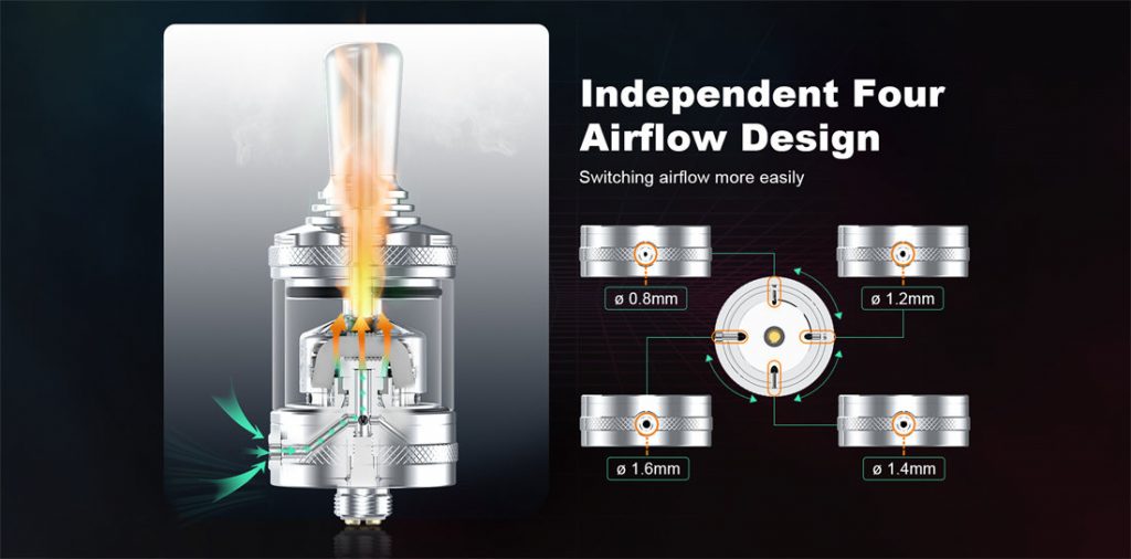 Hellvape Dead Rabbit MTL RTA Airflow