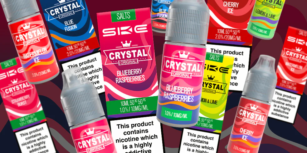 SKE Crystal Original Nic Salts 10ml Banner