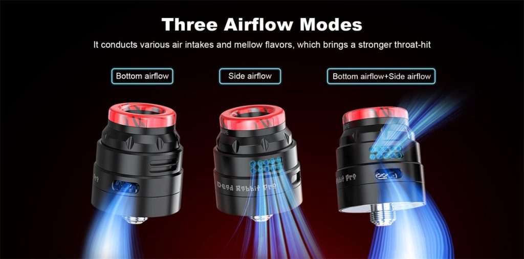 Hellvape Dead Rabbit Pro RDA Airflow