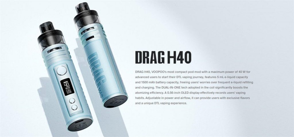 VOOPOO Drag H40 Pod Mod Kit Promo