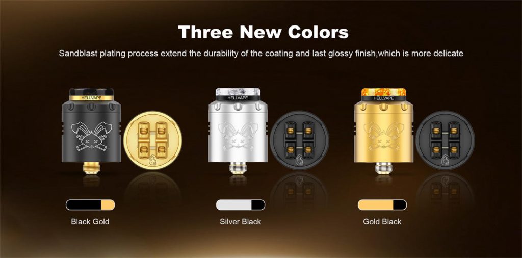 Hellvape Dead Rabbit 3 RDA 6th Anniversary Edition Colours