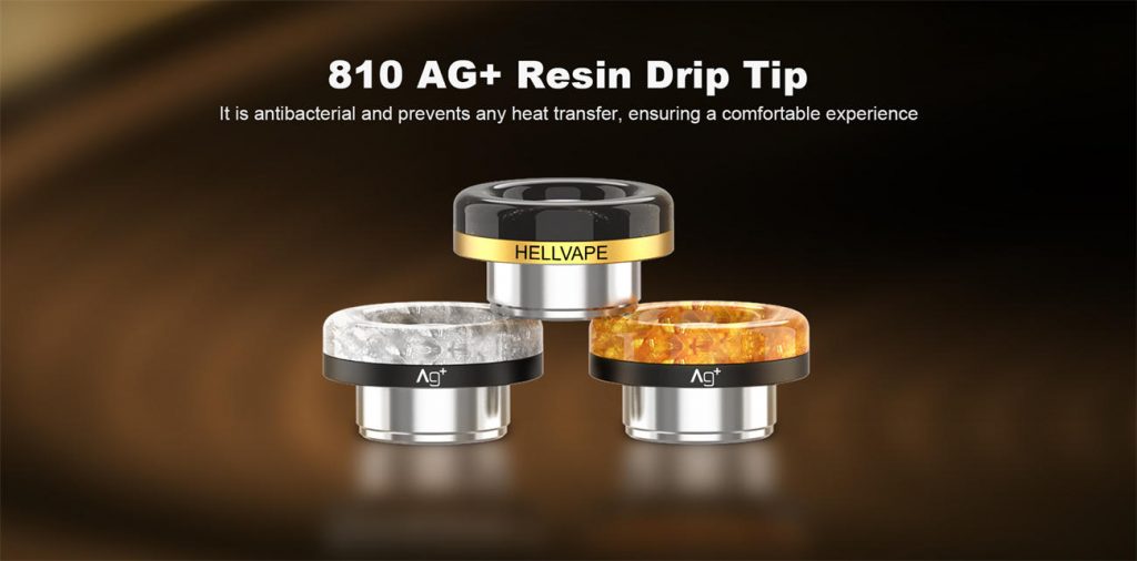 Hellvape Dead Rabbit 3 RDA 6th Anniversary Edition Drip Tip