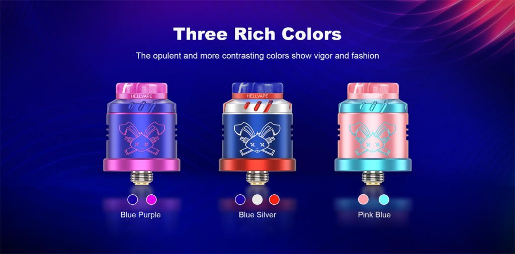 Hellvape Dead Rabbit Solo RDA 6th Anniversary Edition Colours