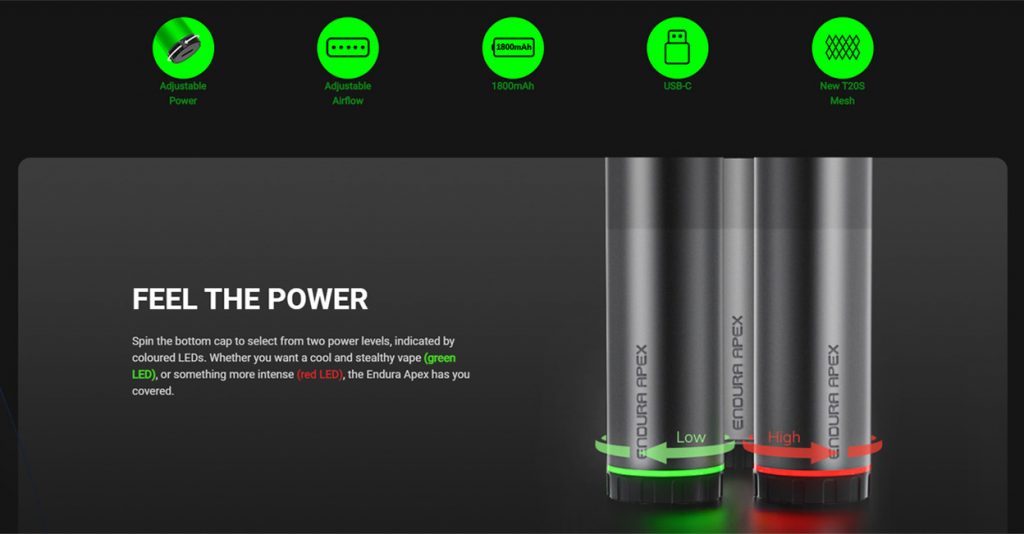 Innokin Endura Apex Pod Kit Promo 2