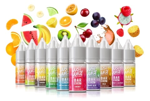 Just Juice Bar Nic Salts 10ml Banner