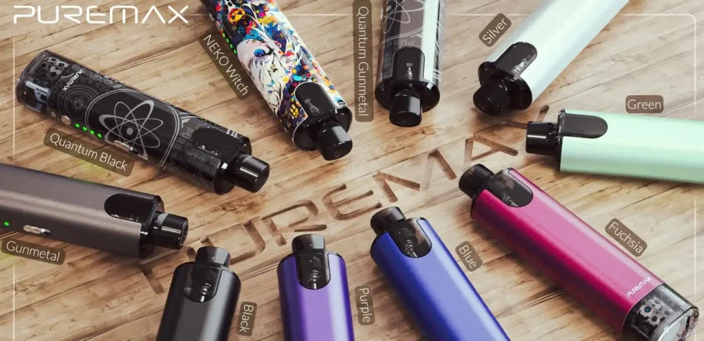 SX Mini Pure Max Pod Kit Colours