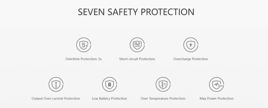VOOPOO Argus G2 Pod Kit Safety