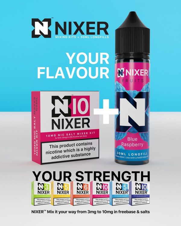 Nixer Longfill E-liquid Explained Promo 2