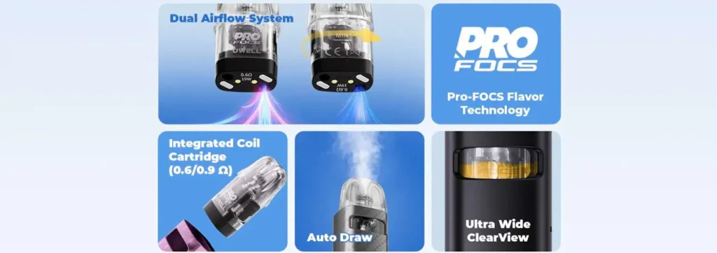 Uwell Dillon EM Replacement Pod Cartridge Promo